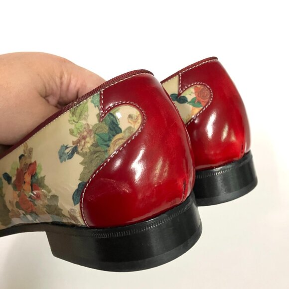 *GENTLY USED!* Fluevog 2020 Chill out TOBIAS, Floral, Size Men\'s 8.5 (W10.5)! main image 4